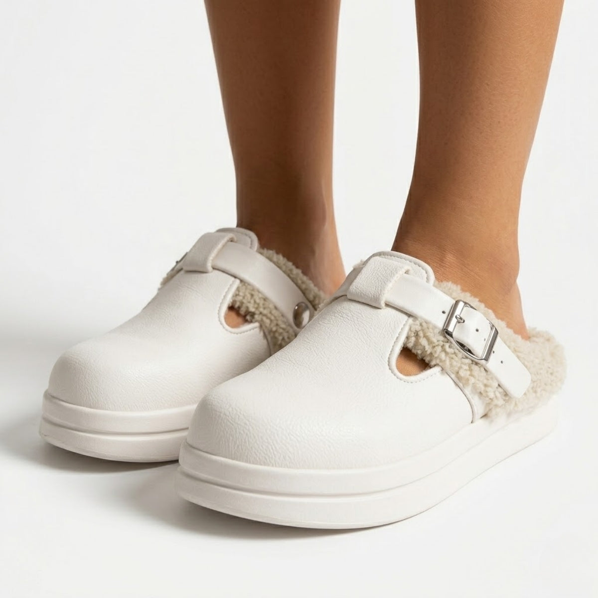 Mule Feminino De Inverno Sany