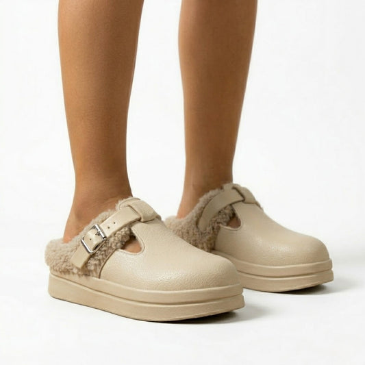 Mule Feminino De Inverno Sany