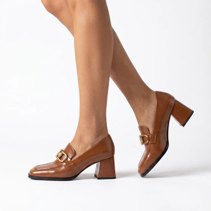 Sapato Salto Bloco Feminino Saintz