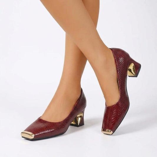 Scarpin Salto Bloco Legacy