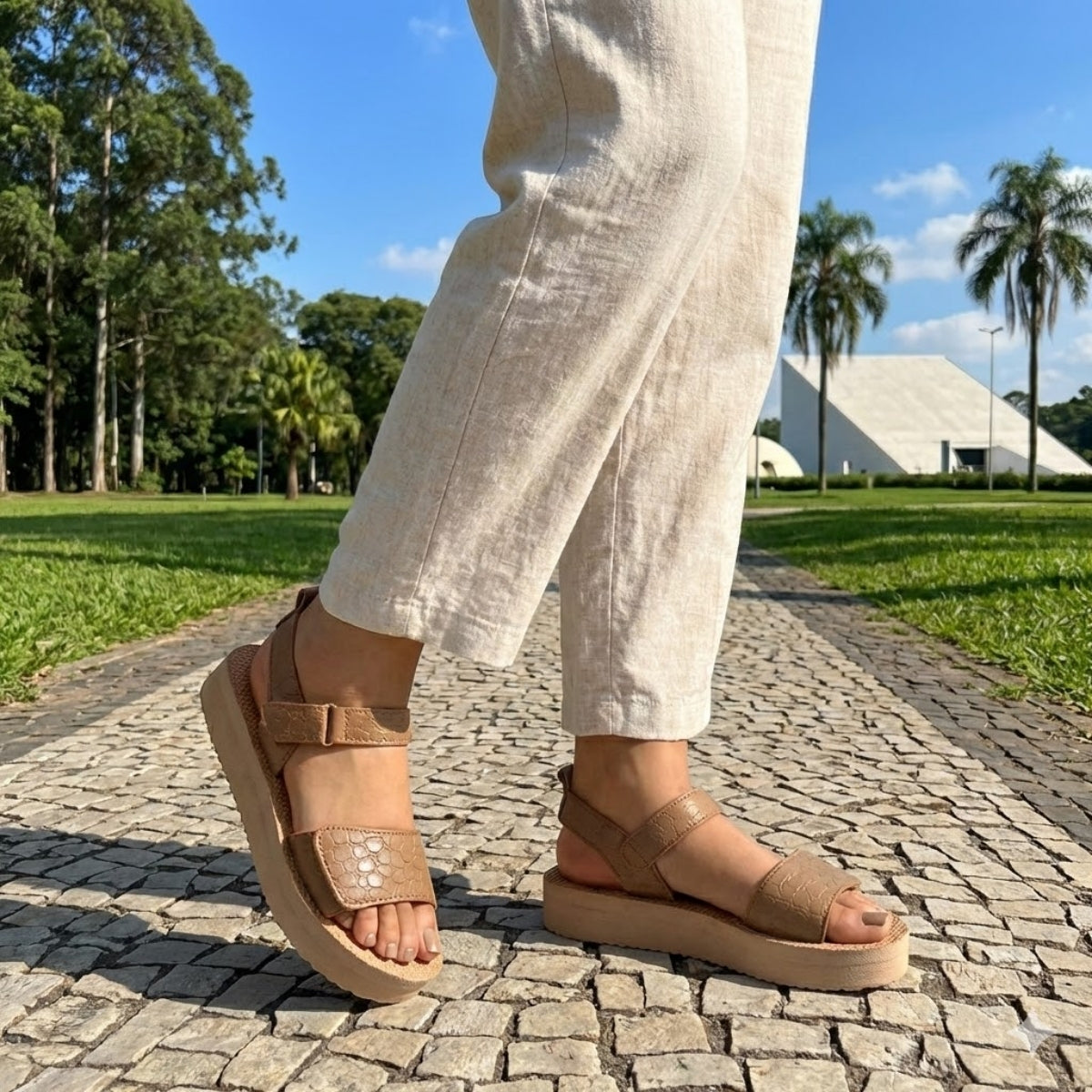 Sandália Plataforma Petra