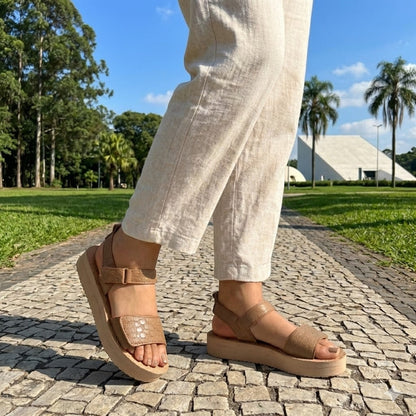 Sandália Plataforma Petra