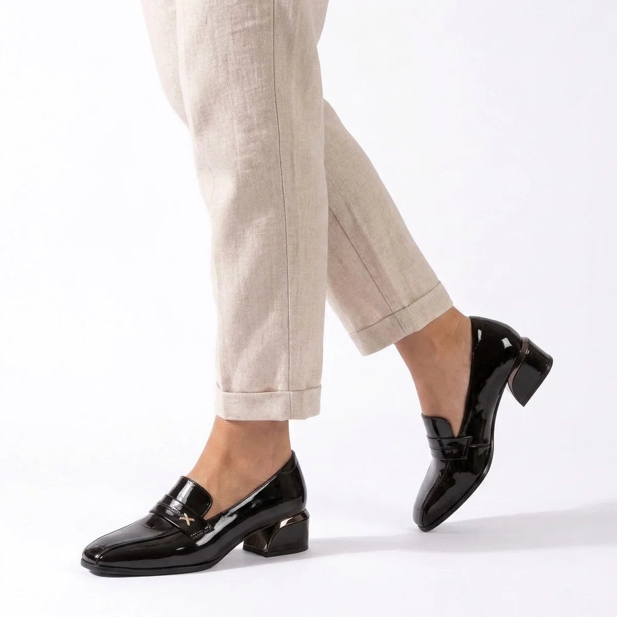Sapato Salto Bloco Feminino Venezza
