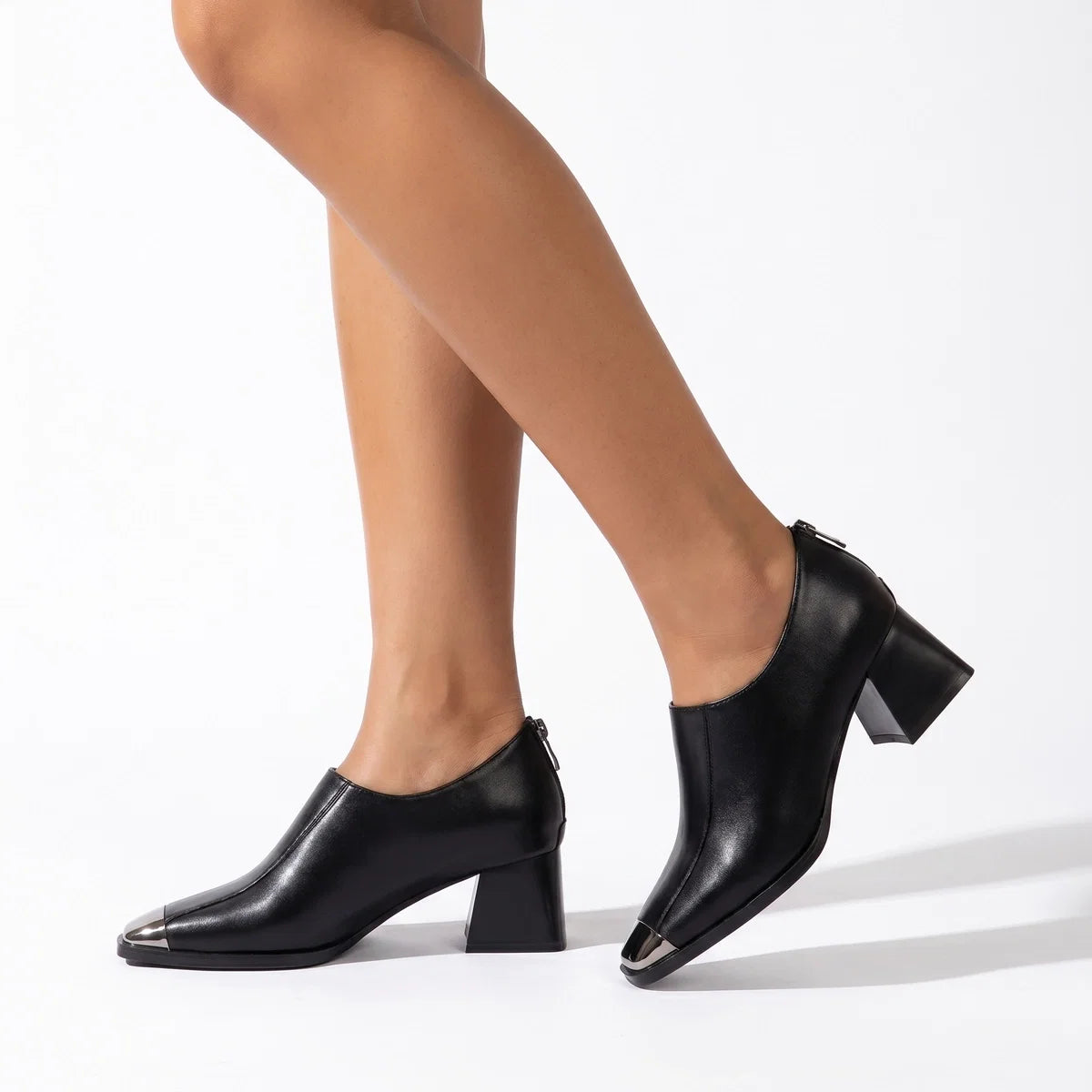 Sapato Salto Bloco Feminino Ster