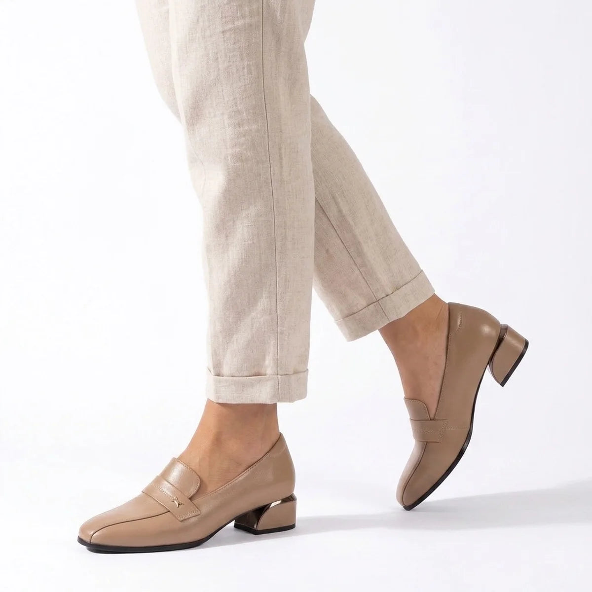 Sapato Salto Bloco Feminino Venezza