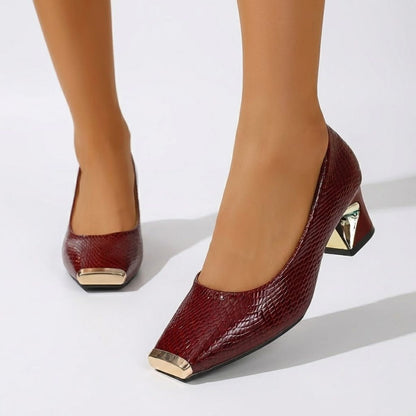Scarpin Salto Bloco Legacy