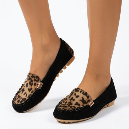 Mocassim Feminino Leopard