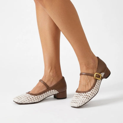 Sapato Mary Jane Salto Bloco Muse