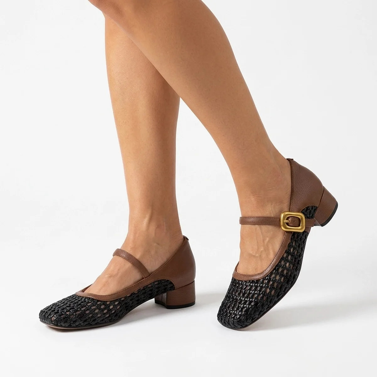Sapato Mary Jane Salto Bloco Muse