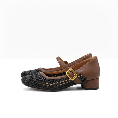 Sapato Mary Jane Salto Bloco Muse