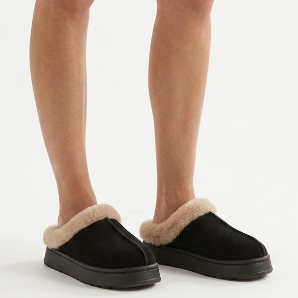 Sapato Mule Feminino Com Camurça Candy