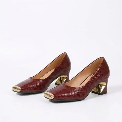 Scarpin Salto Bloco Legacy